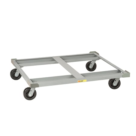 Little Giant Pallet Dollies, 48"X48" Deck Size, Open Deck, Load Retainers PD-4848-6PH-LR